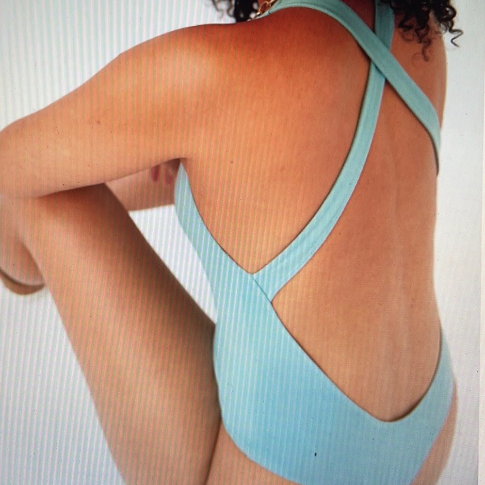 ARITZIA Marie cross back thong BODYSUIT